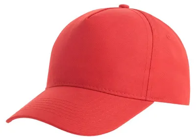 Image de Atlantis Headwear - Casquette 5 panneaux LT1380 (taille unique) (rouge)