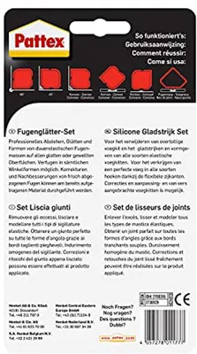 Set von 2 Fugenrakeln für professionelles Glätten und einfache Reinigung