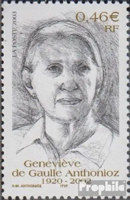 Produktbild von Briefmarken Frankreich 2003 Mi 3683 (kompl.Ausg.) postfrisch Todestag