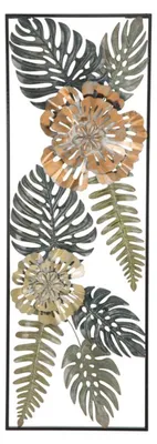 Produktbild von Wandpaneel Too -A- aus buntem Eisen 88,5x30,5 cm