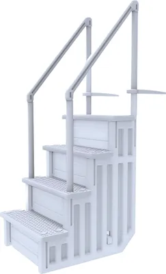 Obrázok produktu pre Gre EPE30, Rebrík, Šedá, Plast, Nadzemný bazén, 120 kg, 4 krokov