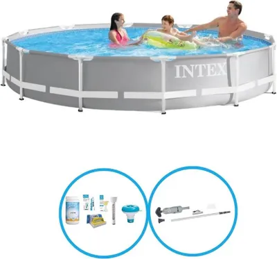 Produktbild von Intex Pool Prism Frame 366x76 cm - Schwimmbad-Set