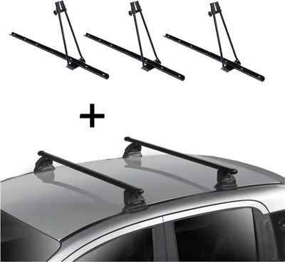 Produktbild von 3x Fahrradträger ORION + Dachträger VDP EVO Stahl kompatibel mit für Kia Cee'd  (ED) 3-5 Türer 2006-2012