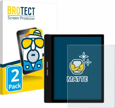 Produktbild von 2x BROTECT Schutzfolie für Bigme B751C Displayschutz Displayschutzfolie Folie Matt Entspiegelungsfolie