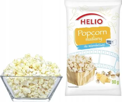 Obrázok produktu pre Popcorn Maślany Hel 90 g
