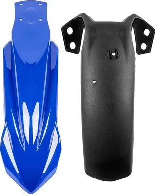 Immagine prodotto di Parafango anteriore, plastica ABS resistente, blu Un set
