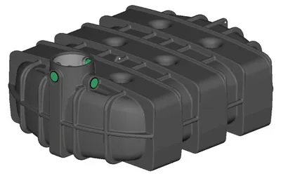 Produktbild von Regenwasser Flachtank 5000 Liter AQUA-FLAT