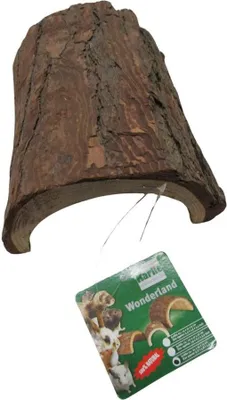 Produktbild von Baumrinden Tunnel Holz Tunnel Höhle Brücke Nager Nagetiere Hamster Maus ca.25cm