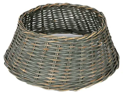 Image de Westmann Rotin Sapin de Noël Rock Santa -1 Gris Ø 65 cm