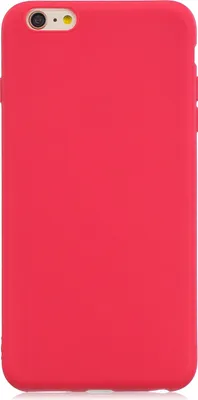 Produktbild von für iPhone 6/6S Schöne Candy Color Matte TPU Anti-Scratch rutschfeste Schutzhülle Zurück Fallrot