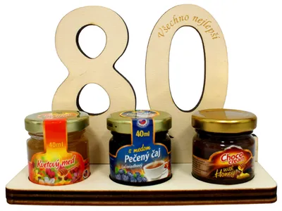 Obrázek produktu pro Dárkový stojan na dobroty ke 80