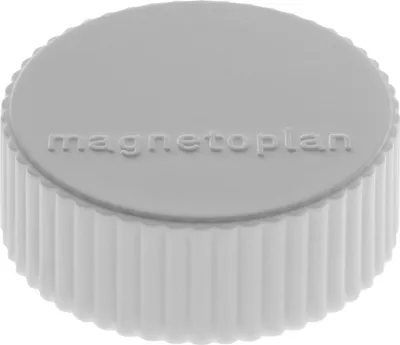 Produktbild von Magnet Discofix Magnum 1660001 34mm grau 10 Stück Packung mit 20 Stück