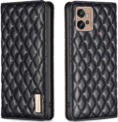 Obrázek produktu pro Moto G32 Pouzdro, Elegantní Flip Kožené Pouzdro s Kapsami na Karty a Stojánkem pro Motorola Moto G32 černé