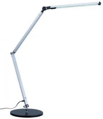 Productafbeelding van Paulmann bureaulamp Fullflex LED, 1x6W, 12V, aluminium/kunststof - aluminium/zwart