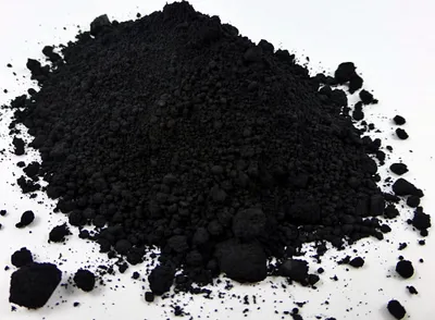 Produktbild von Pigment - Pulver Eisenoxid schwarz 10g in wiederverschließbarer Tüte