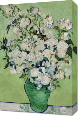 Zdjęcie produktu dla Obraz 40x60cm Roses, Van Gogh Vintage do Salonu