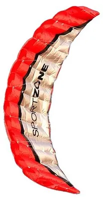 Obrázok produktu pre Drak s paragliderom, jednoduché lietanie, kompaktný dizajn, červený
