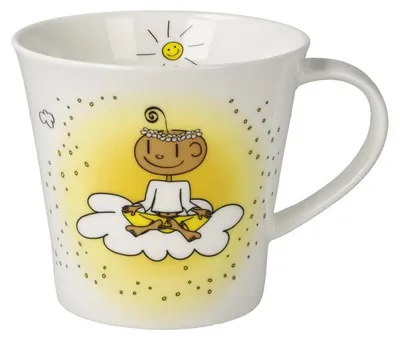 Kaffeetasse Your Glimlach 0,35 l Fine Bone China, bunt