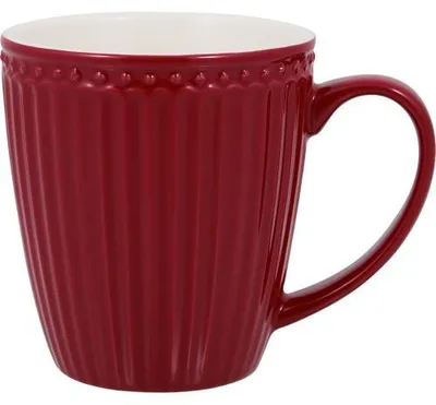 Produktbild von Greengate Tasse mit Henkel Alice Claret Red