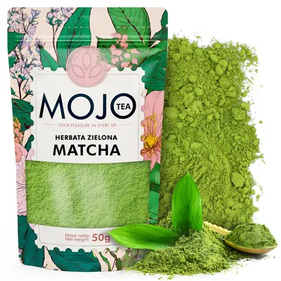 Obrázek produktu pro MOJO TEA Matcha tea powder 50g - Tradiční Matcha prášek pro čajový obřad, latte a smoothies
