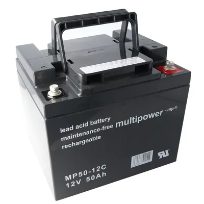 Zdjęcie produktu dla Multipower MP50-12C - długa żywotność i niski poziom samorozładowania