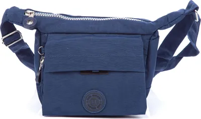 Produktbild von Bag Street Kleine Damentasche Leicht Crinkle Nylon Umhängetasche Blau