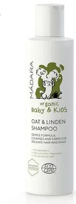 Zdjęcie produktu dla Mádara Baby & Kids Hafer- und Lindenshampoo 200 ml