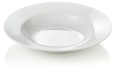 Produktbild von 36x tiefe Teller Ø 23 cm weiß, Porzellan