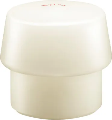Produktbild von Halder Schonhammerkopf Durchmesser 50mm Nylon weiß hart für Simplex lose - 3208050