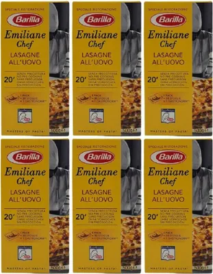 Produktbild von Barilla Emiliane Chef Lasagne all' Uovo – 6er Pack (6 x 500g)