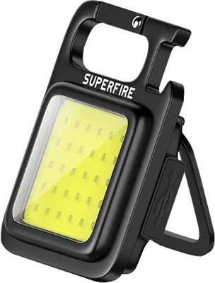 Zdjęcie produktu dla Superfire MX16 flashlight, 600 lm, 500 mAh, USB-C, 4 modes