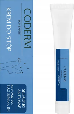 Produktbild von Coderm Fußcreme Urea 25% + Schneckenschleim 15% -