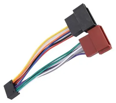 ISO-Kabelbaum-Adapter 16-polig auf ISO-Stecker