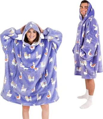 Produktbild von Lazy Robe Sehr weicher Bademantel Lila Alpaka 100 cm