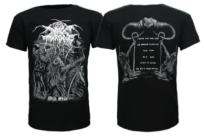 Obrázok produktu pre Tričko Darkthrone Old Star – Oficiálny tovar – M
