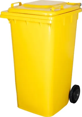 Produktbild von Behälter ICS GB4, 240 l, gelb, Abfalltonne