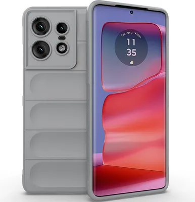 Obrázek produktu pro Pouzdro na telefon pro Motorola Edge 50 Pro Soft TPU Silikonový nárazuvzdorný protiskluzový kryt Grey