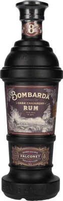 Produktbild von Bombarda FALCONET Dark Caribbean Rum 43% Vol. 0,7l