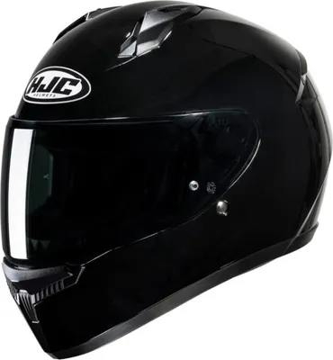 Produktbild von HJC C10 Integralhelm Motorradhelm Schwarz mit ACS-Belüftung, herausnehmbarem Innenfutter und Anti-Kratz-Visier