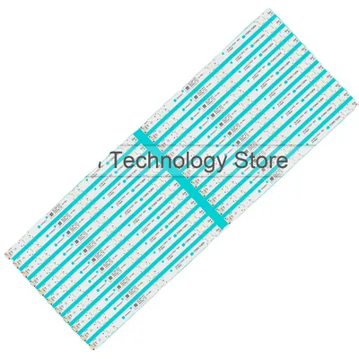 Productafbeelding van LED-achtergrondverlichtingsstrips, 300 mm lang, 3 LED's per strip, compatibel met TX-55FX620 en andere modellen, spanning 3V, CE-gecertificeerd