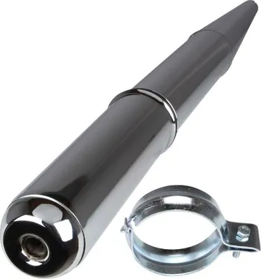 Zdjęcie produktu dla Chromowany tłumik 70/860/28 mm zamknięty Simson S50 S51 Schwalbe | Citomerx