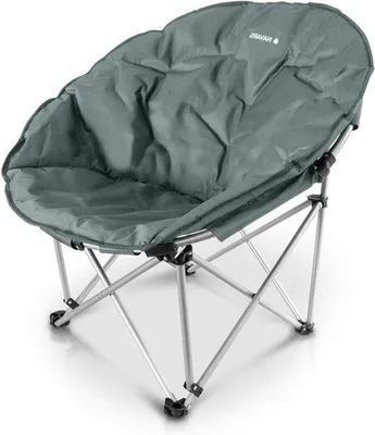Image de Chaise pliante avec sac de transport pour le camping et les festivals - Chaise de camping pliable - Chaise de plage portable - Bleu foncé