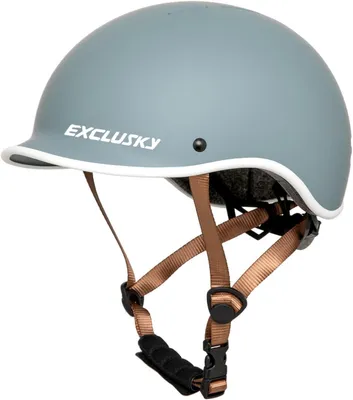 Produktbild von Fahrradhelm, mit Visier, verstellbare Größe, schwarz, für Stadtfahrer