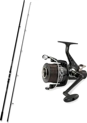 Produktbild von Linea Effe Ready To Fish Combo Extreme Carp 3,60m mit Rolle 60 Angelset Angelcombo Karpfenset mit Angelschnur