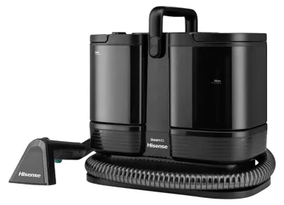 Zdjęcie produktu dla Hisense HSSC07A, Przenośna myjka parowa, 1,8 l, Czarny, 5 m, 1 l, 1500 W