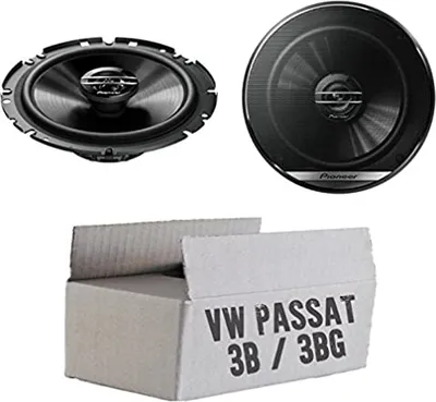 Produktbild von VW Passat 3B/3BG - Lautsprecher Boxen Pioneer TS-G1720F - 16,5cm 2-Wege Koax Koaxiallautsprecher Auto Einbausatz - Einbauset