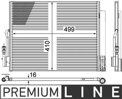 Immagine prodotto di MAHLE Condensatore, impianto di climatizzazione Part: AC 596 000P