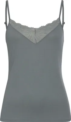 Produktbild von LASCANA Spitzentop petrol Größe 32/34