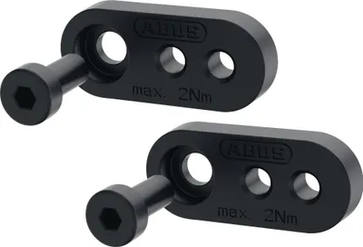 Produktbild von ABUS Adapterplatte 6950 Schwarz zur Montage von Granit Rahmenschlössern an E-Bikes