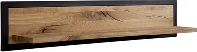 Image de MASSIVMOEBEL24 | Étagère murale 170x22 Chêne sauvage huilé Bois naturel VILLANDERS #115